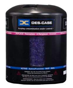 Des-Case extreme duty desiccant breathers