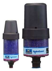 Des-Case HydroGuard desiccant breathers