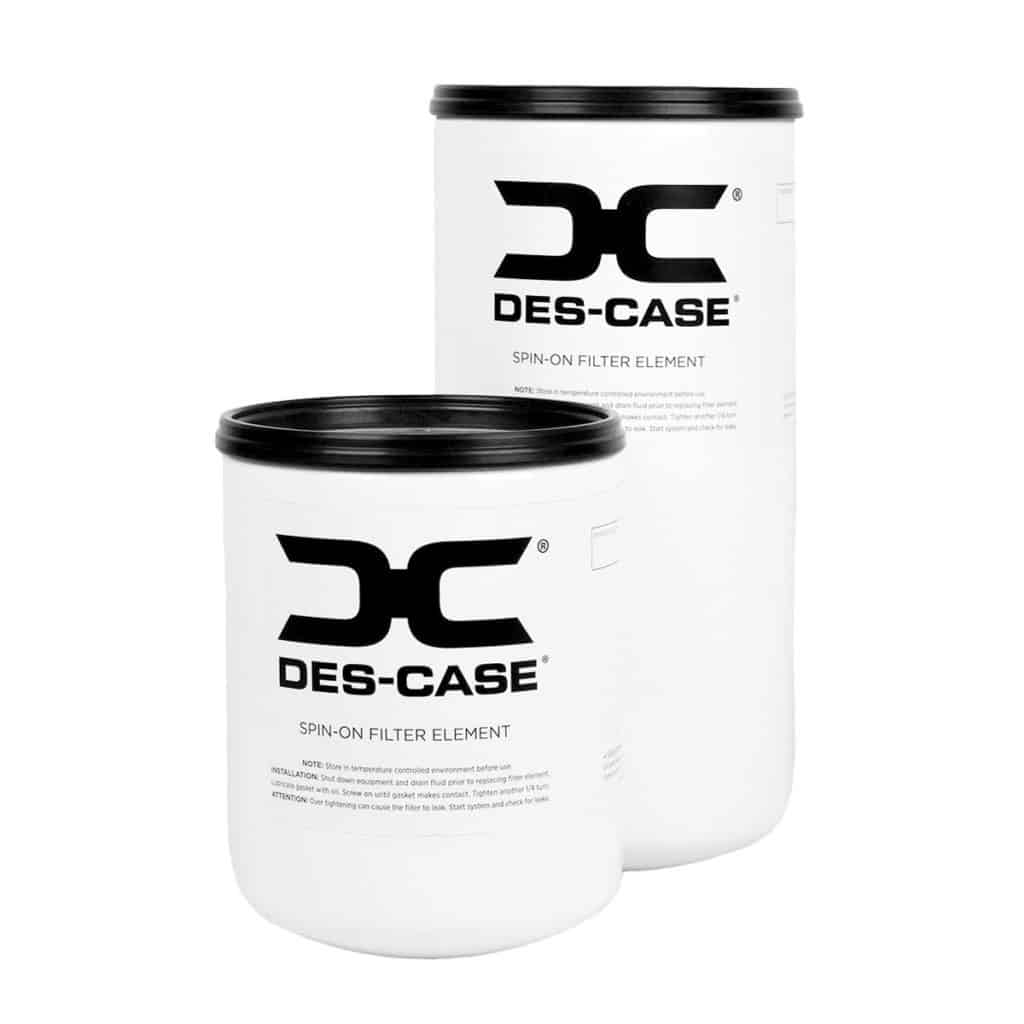 Spinon Filters for DesCase Equipment Filter Products Company