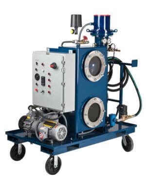 Des-Case vacuum dehydrator
